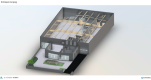 Modelisation BIM Revit a partir releve scanner laser 3D