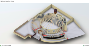 Modelisation BIM Revit a partir releve scanner laser 3D